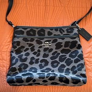 Leopard Coach Bag